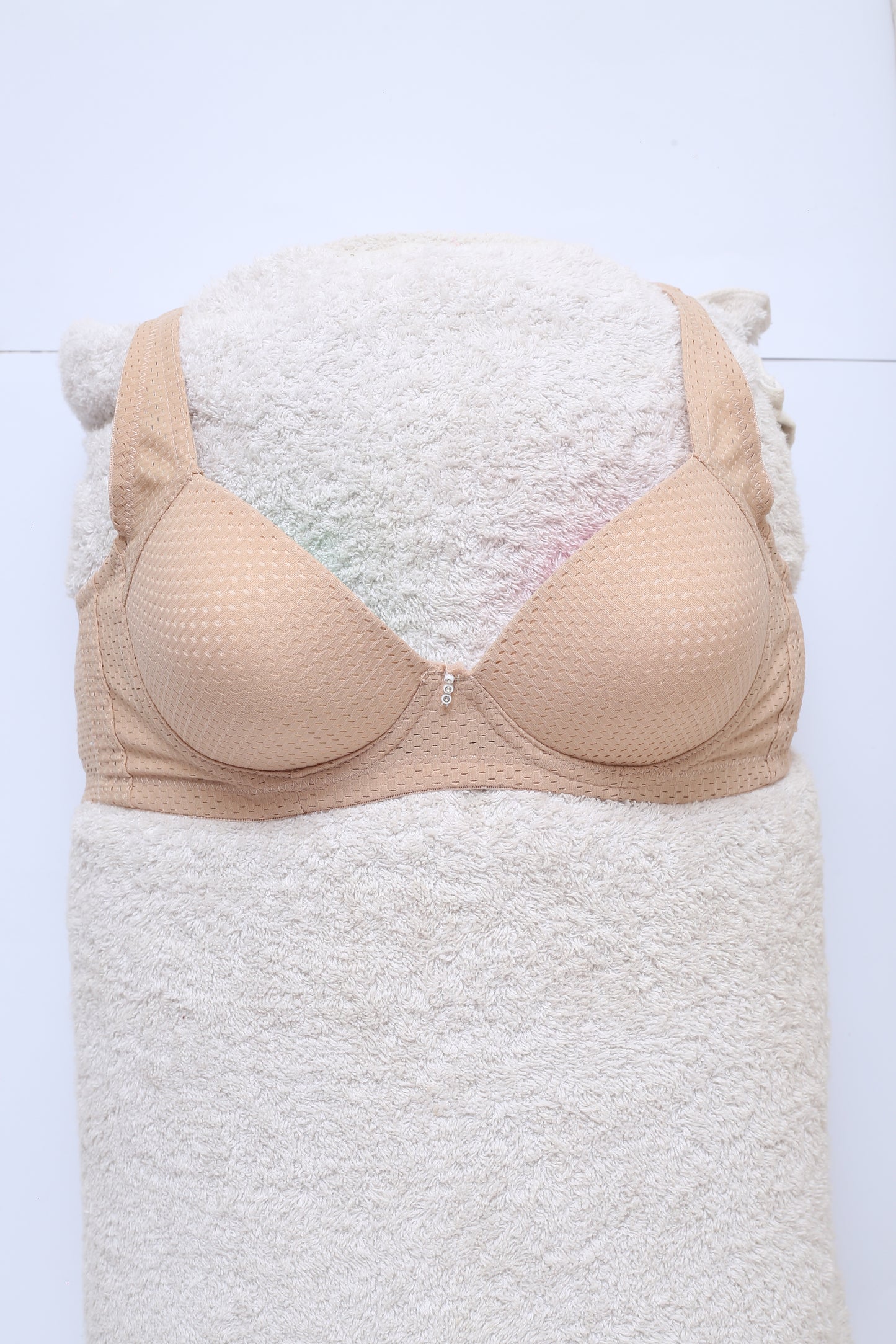 Daily Support Wire Bra Beige Dotted (8811-BGD)