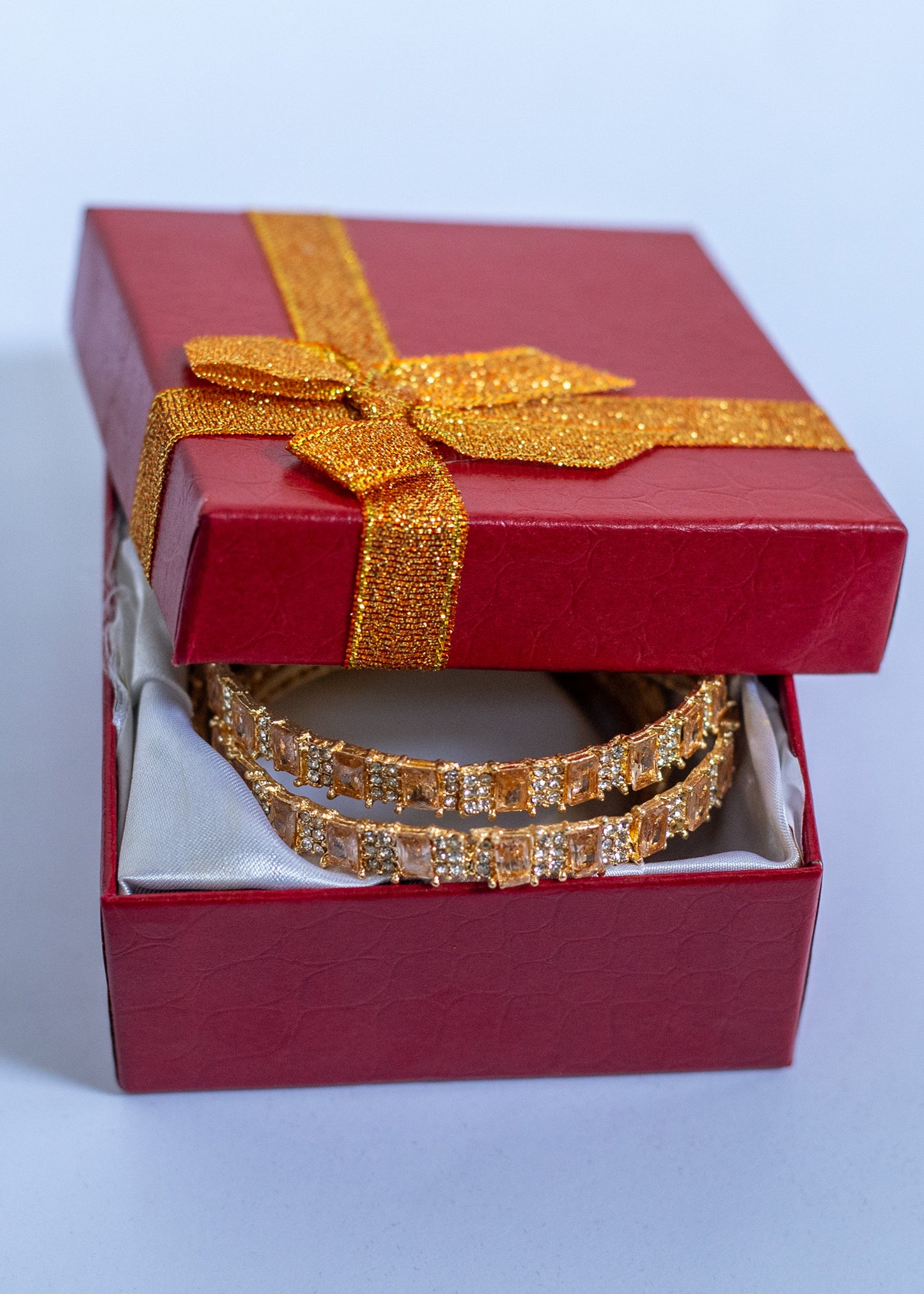 Golden Crystal Bangles (BGC-01-G)