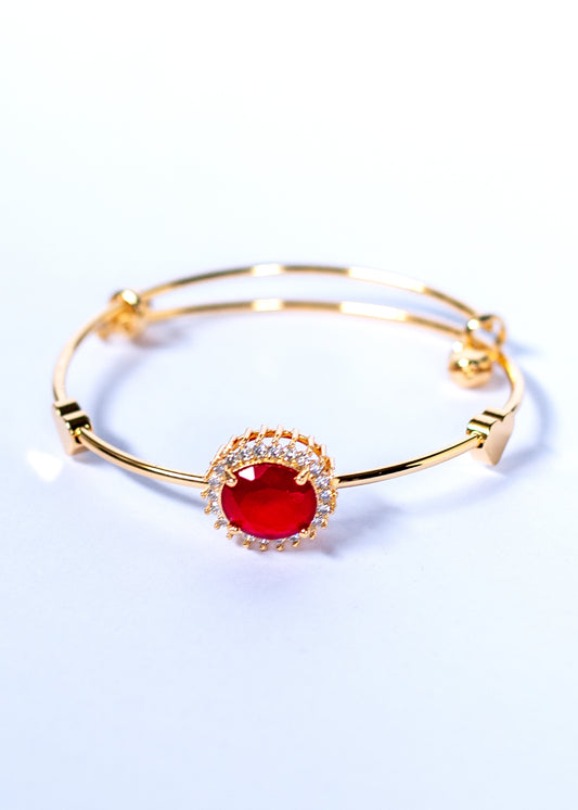 Ruby Charm Bracelet (CK-01)