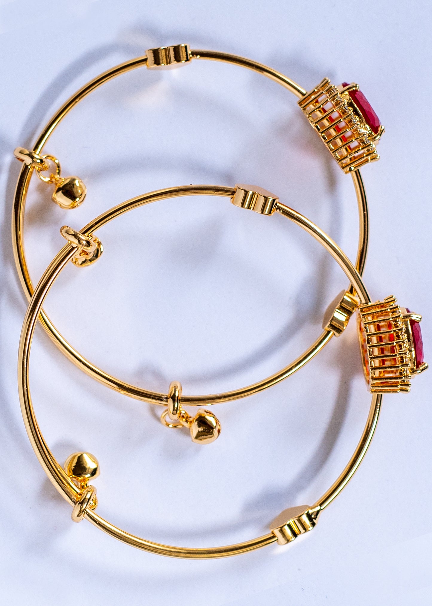 Ruby Charm Bracelet (CK01)