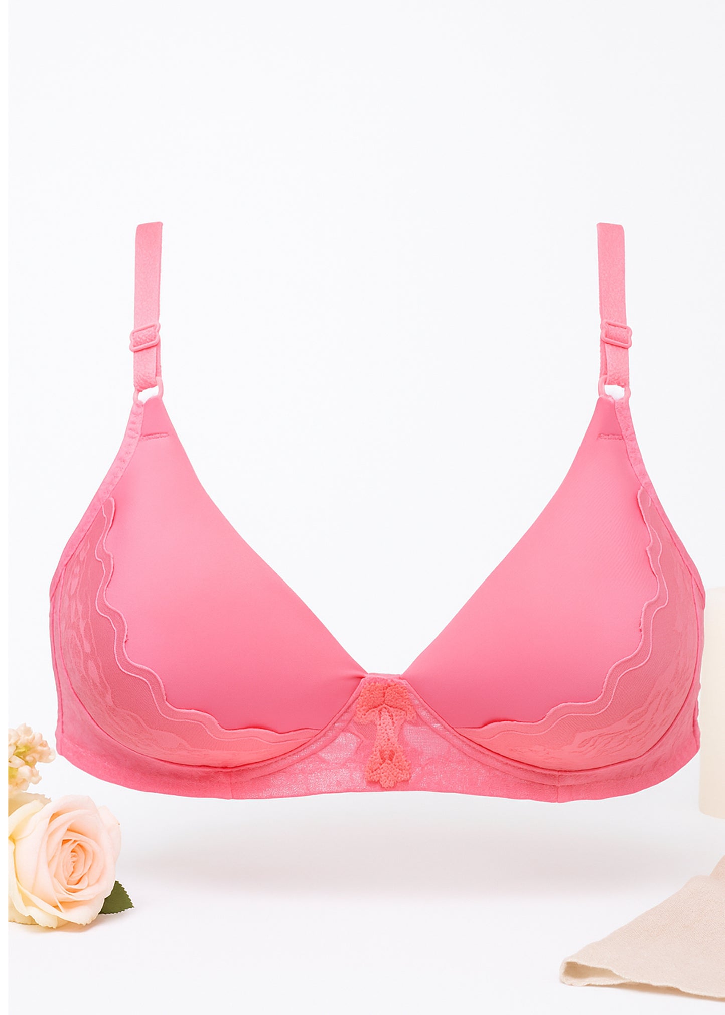 Teen Girls’ Comfort Bra – Dark Pink (MX-205)