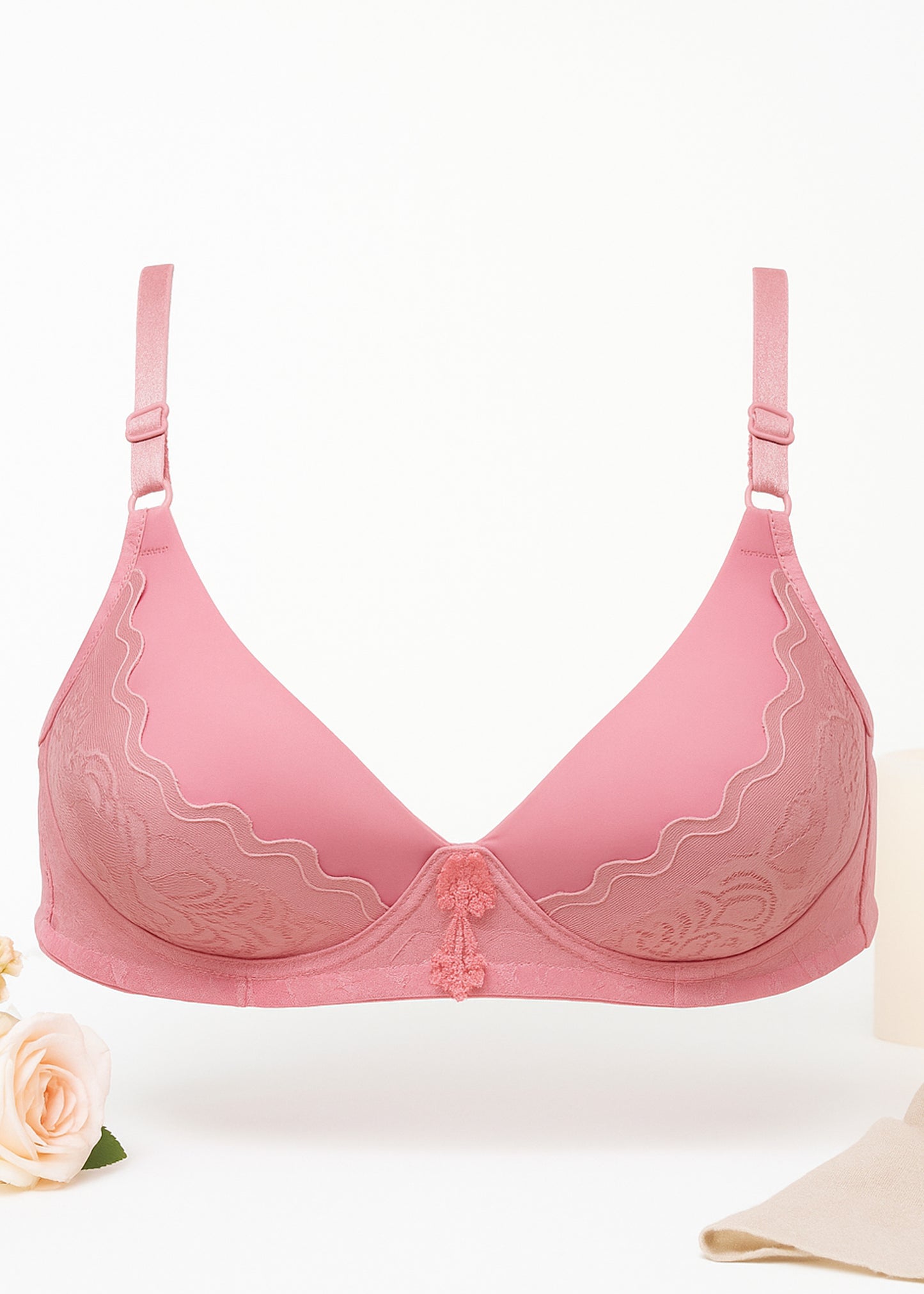 Teen Girls’ Comfort Bra – Light Pink (MX-205)