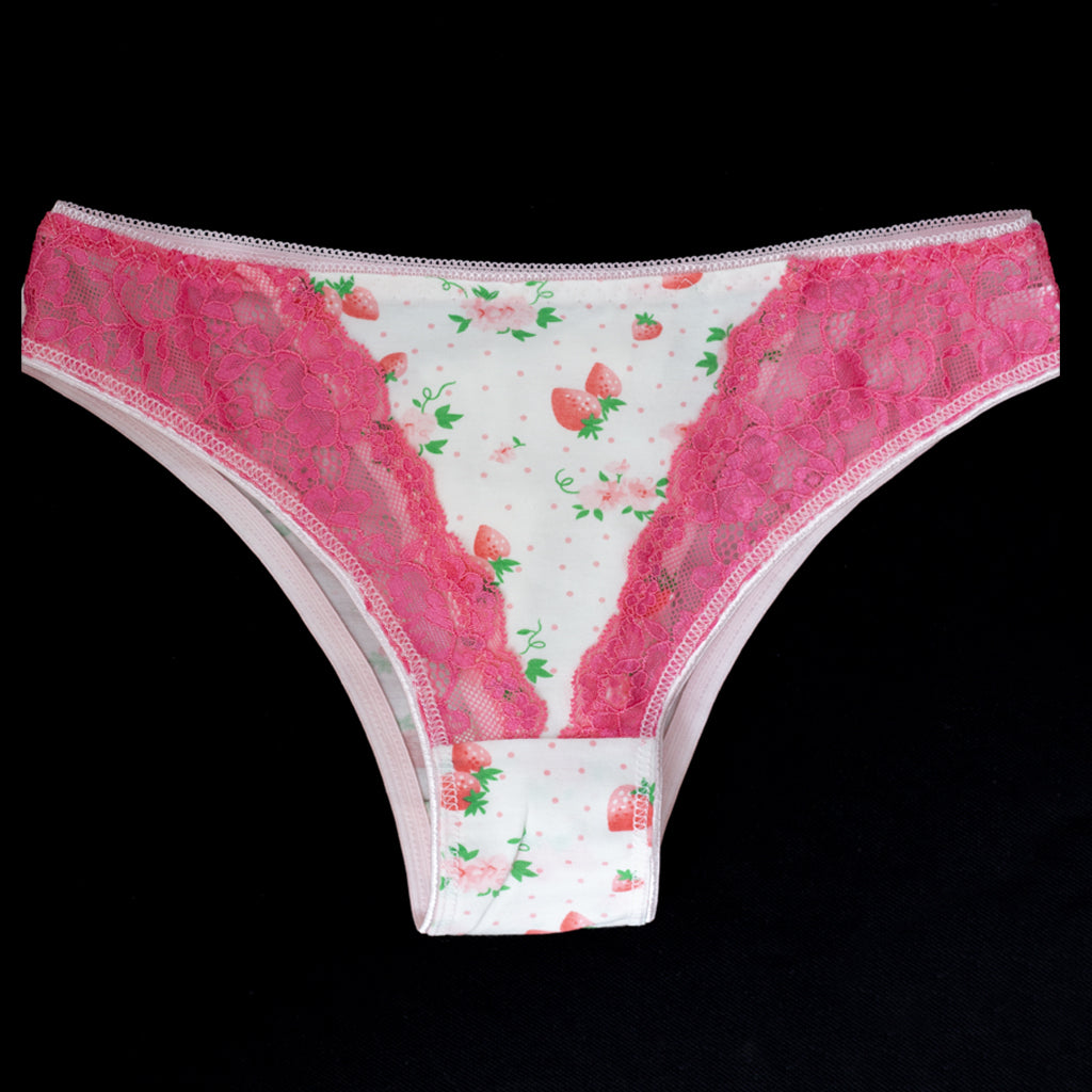 FLORAL PANTY PINK