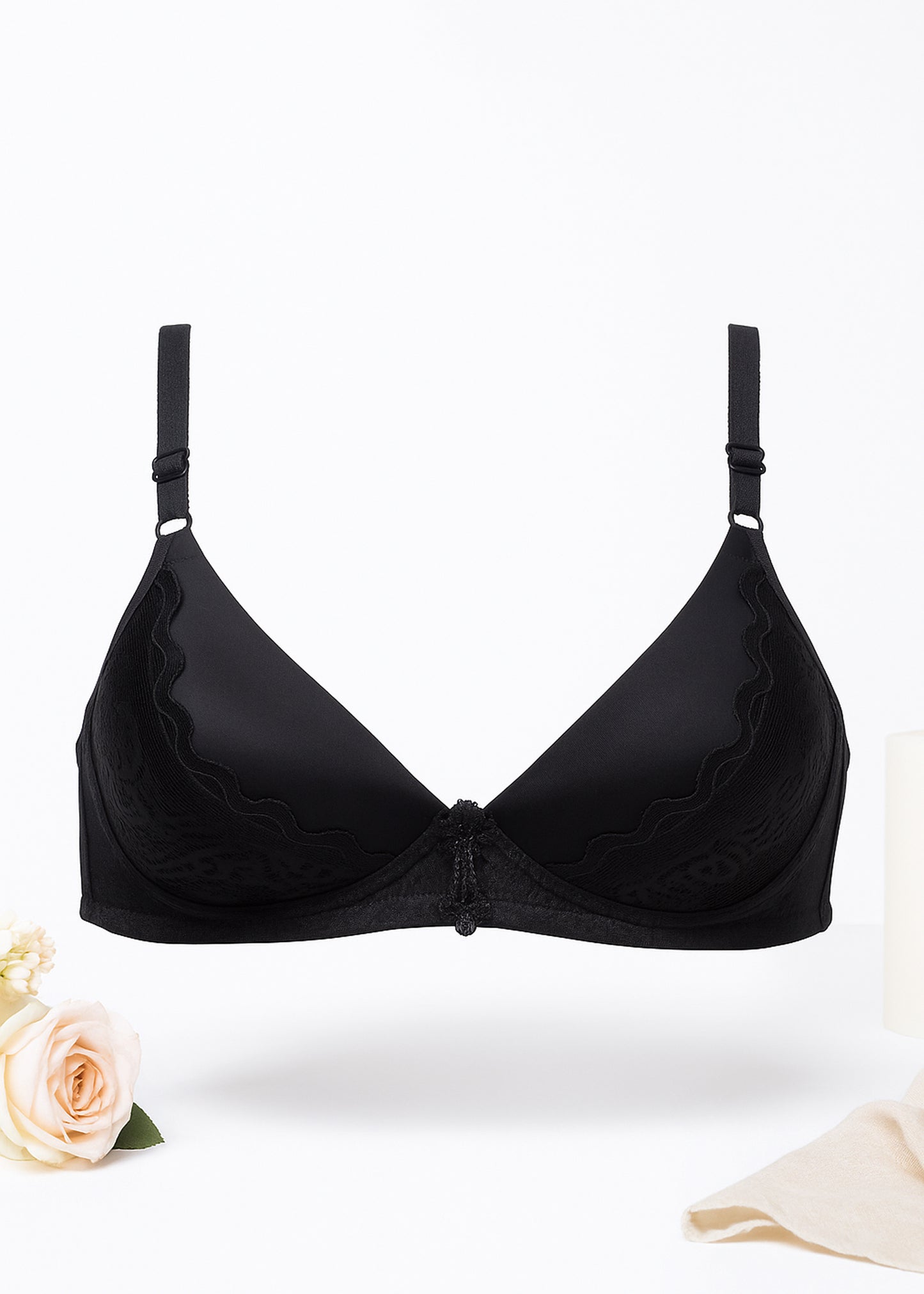 Teen Girls’ Comfort Bra – Black (MX-205)