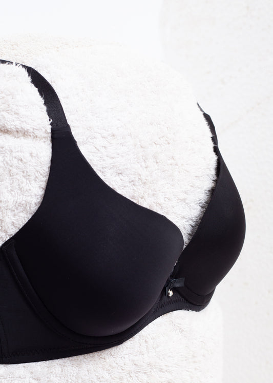 Branded Wired Bra Black (VS-BK)