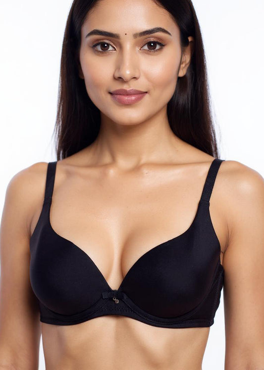 Branded Wired Bra Black (VS-BK)