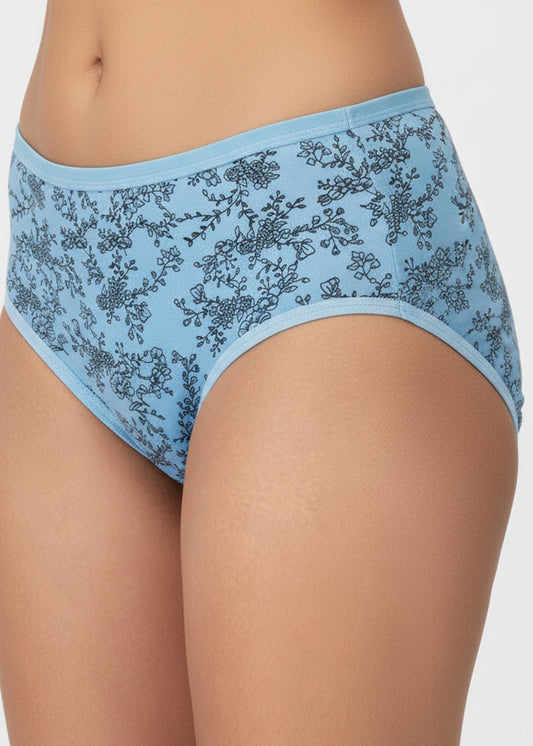 PRINTED PANTY BLUE (PRP-BU)