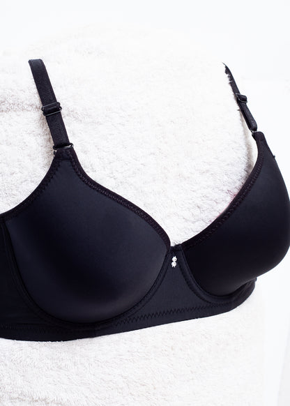Daily Support Wire Bra Black (2011-BK)