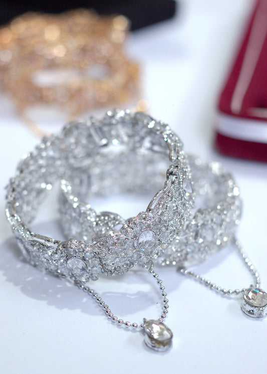Crystal Bangles – Pair Set (BGK-02-S)