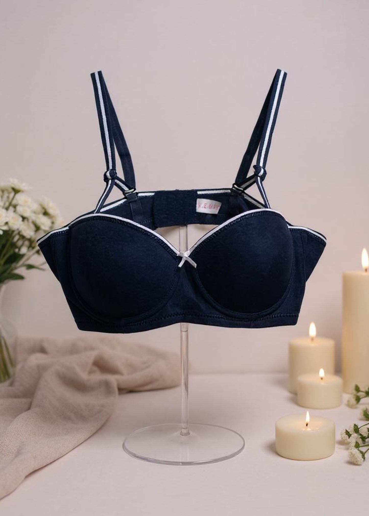 Black Padded Bra (BSP-537)