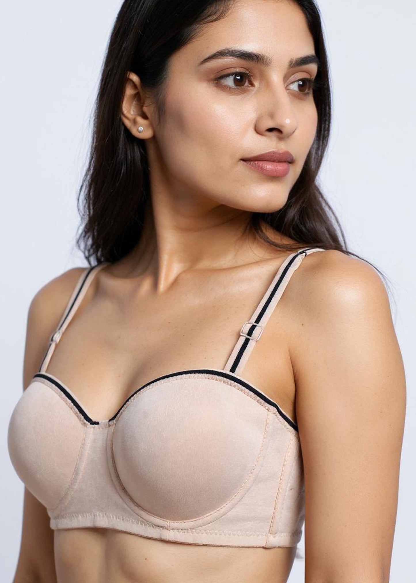 Beige Padded Bra (BSP-537)