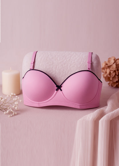 Purple Padded Push Up Bra (BSP-537)