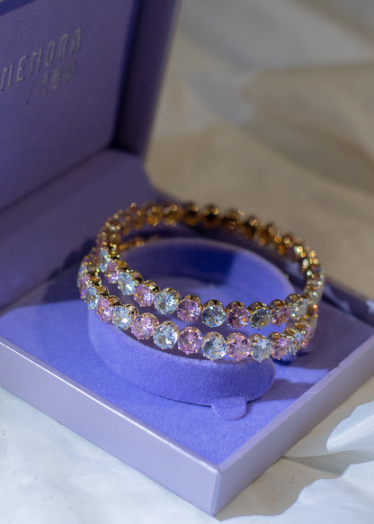 Crystal Classic Bangle Set (CFC-06-CP)