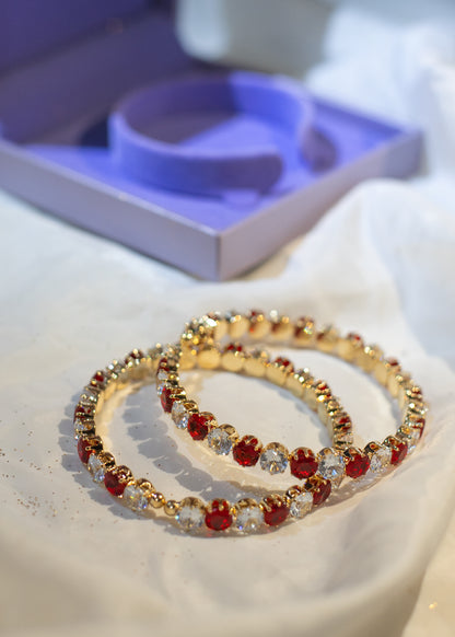 Crystal Classic Bangle Set (CFC-06-CP)