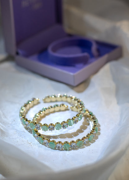 Crystal Classic Bangle Set (CFC-06-CP)