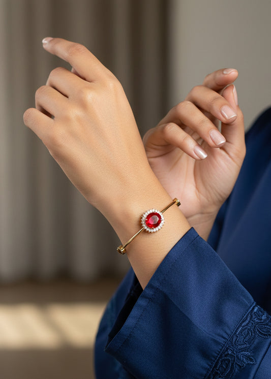 Ruby Charm Bracelet (CK-01)