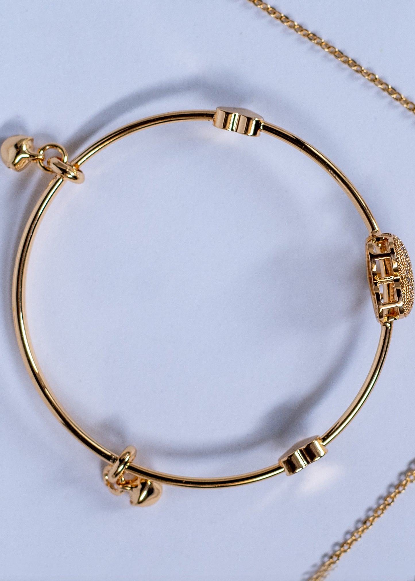 Jewelry Set with Bangle Style Bracelet (CK02)