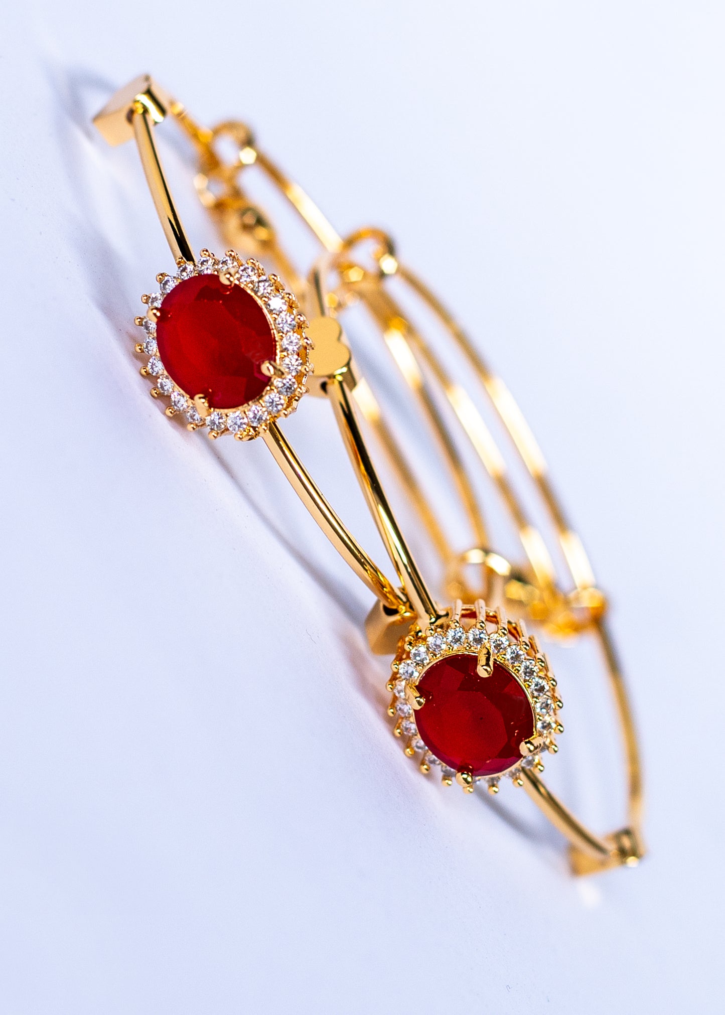 Ruby Charm Bracelet (CK01)