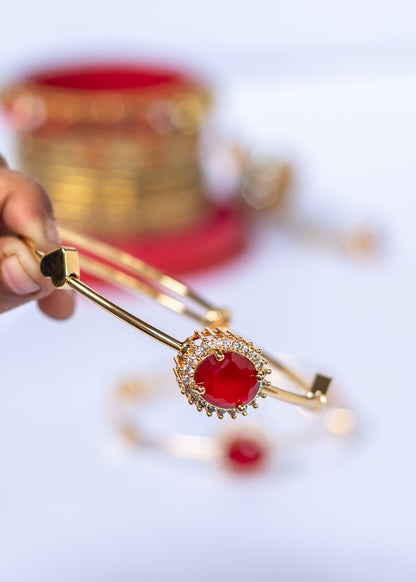 Ruby Charm Bracelet (CK01)