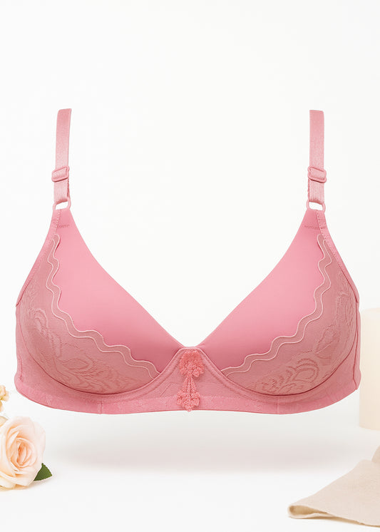 Teen Girls’ Comfort Bra – Light Pink (MX-205)
