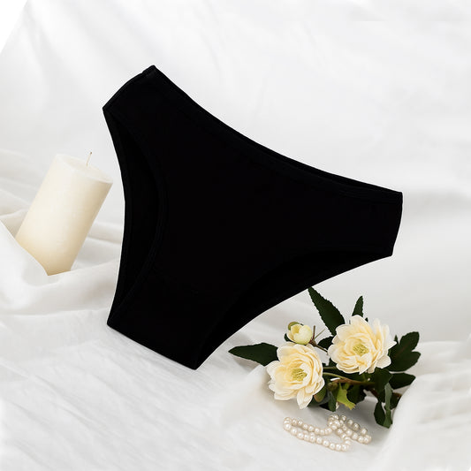 BLACK PLAIN PANTY