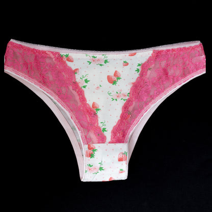 FLORAL PANTY PINK