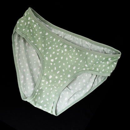 DOTTED PANTY LIGHT GREEN