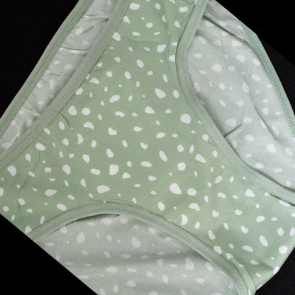 DOTTED PANTY LIGHT GREEN