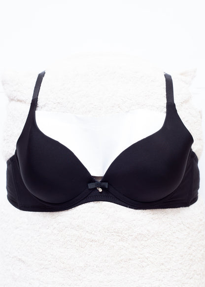 Branded Wired Bra Black (VS-BK)