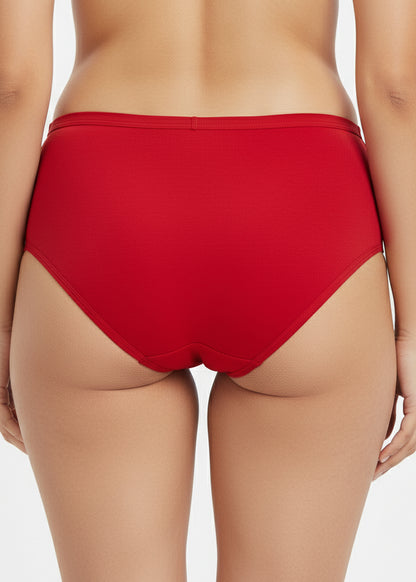 RED PLAIN PANTY (PLN-R)