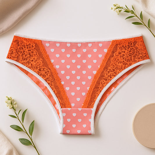 SOFT PINK FLORAL PANTY